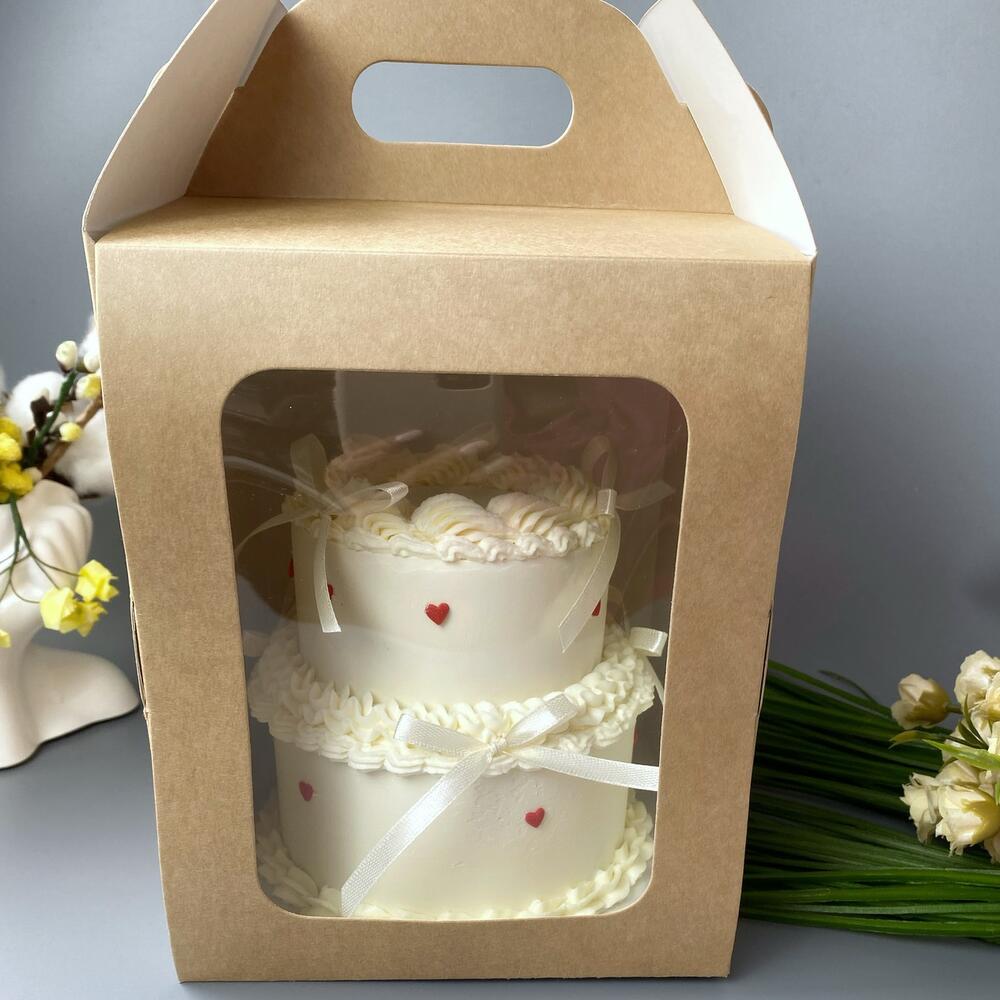 Бенто-торт 2-х ярусный « На день рождения»