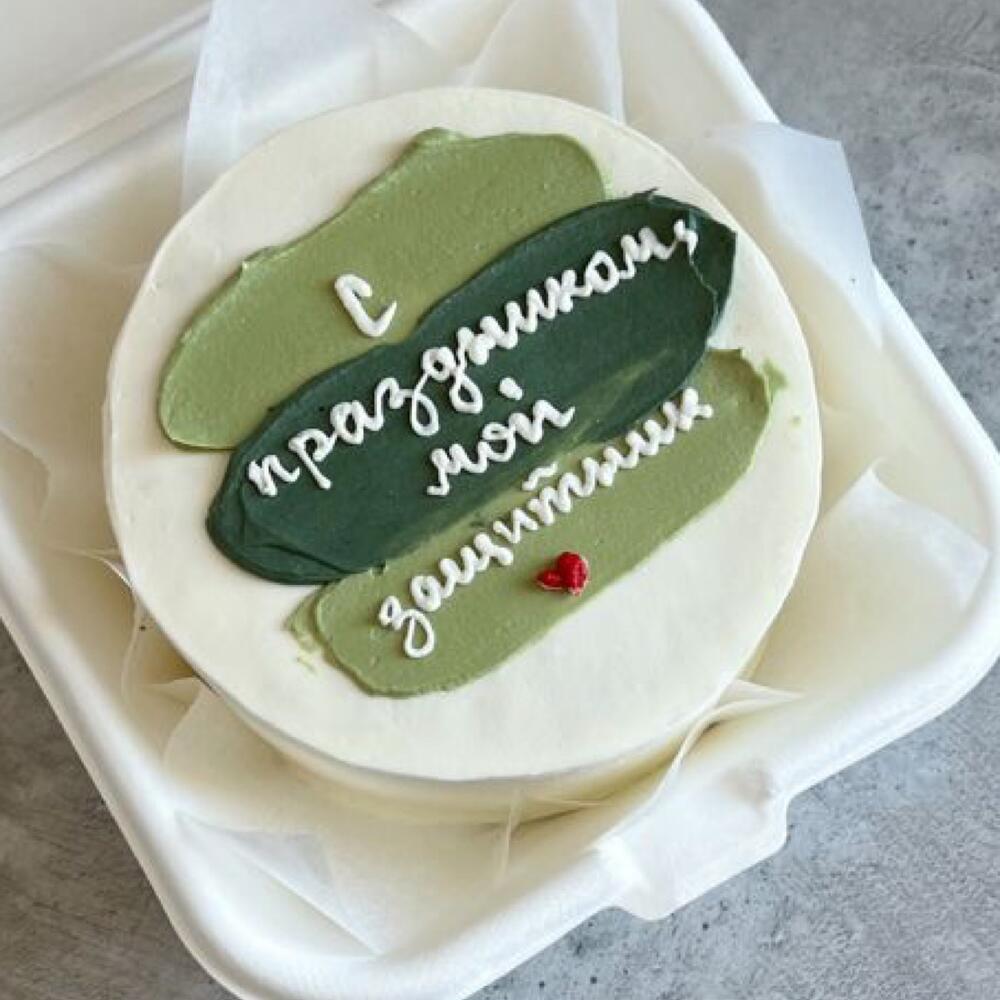 Бенто торт 23 февраля