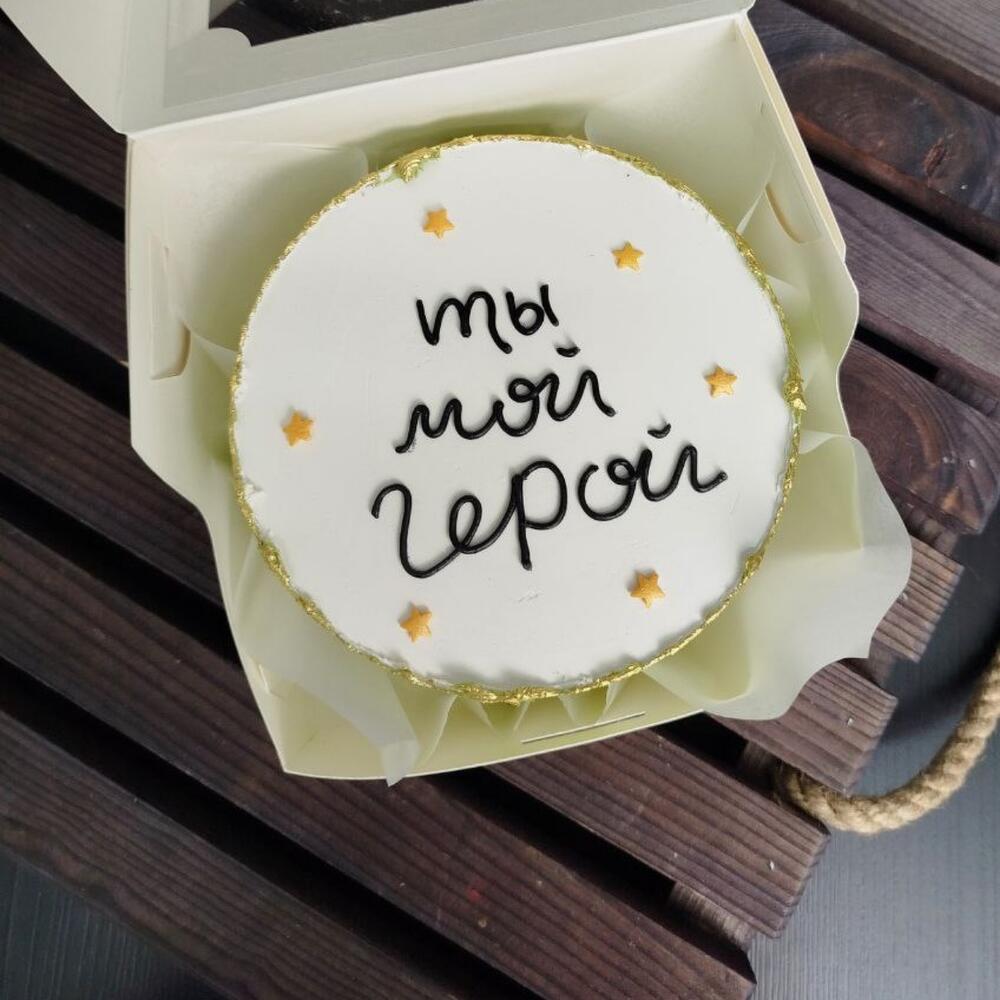 Бенто торт 23 февраля, день защитника