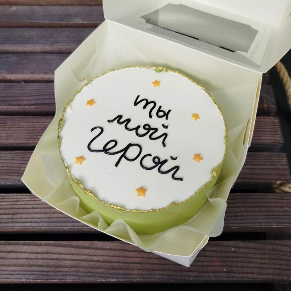 Бенто торт 23 февраля, день защитника