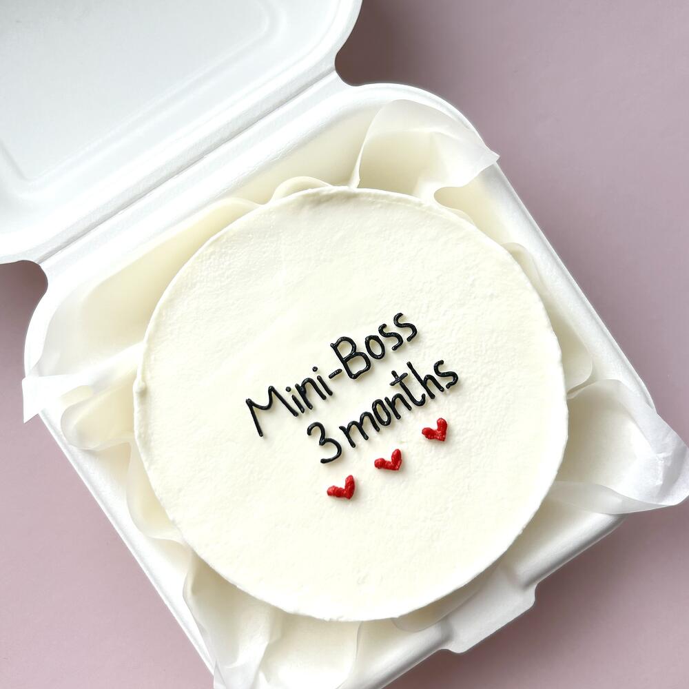 Бенто торт 3 месяца малышу, ребенку