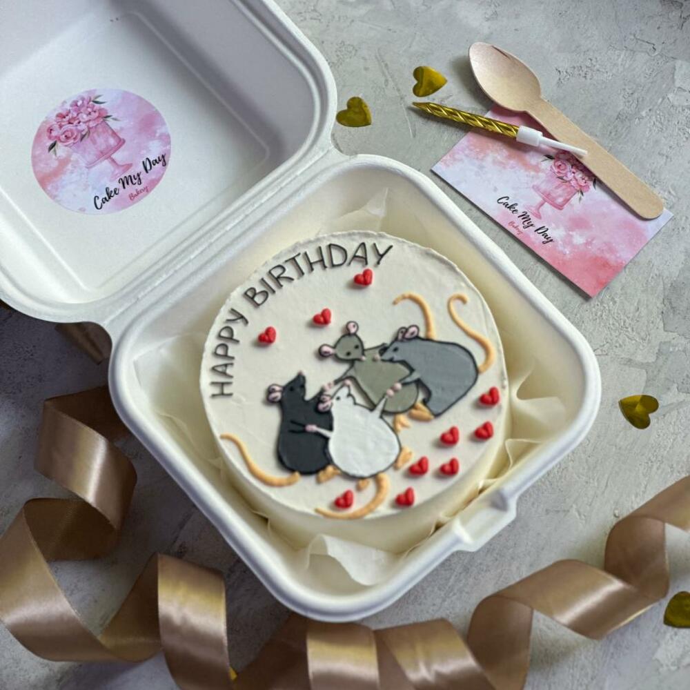 БЕНТО ТОРТ 400-500гр «Мышата»