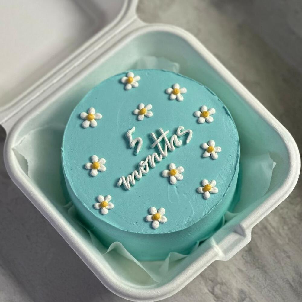 БЕНТО ТОРТ 400- ромашки