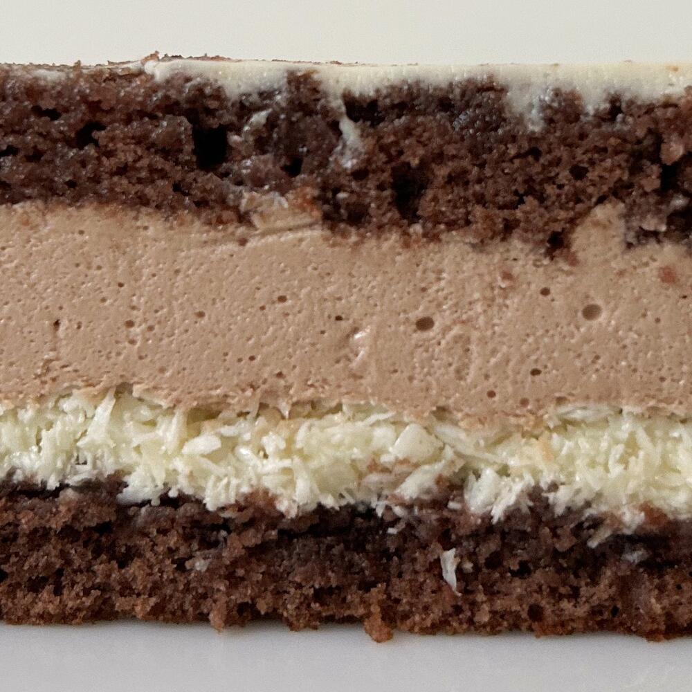 Бенто-торт 400гр с сердечками на день рождения