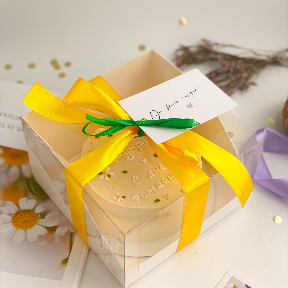 Бенто торт 500 гр Волшебство внутри тебя сливочный