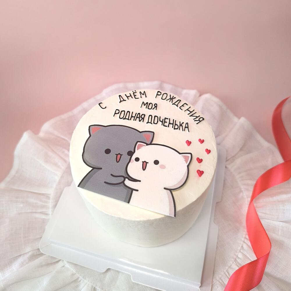 Бенто-торт 650гр котики