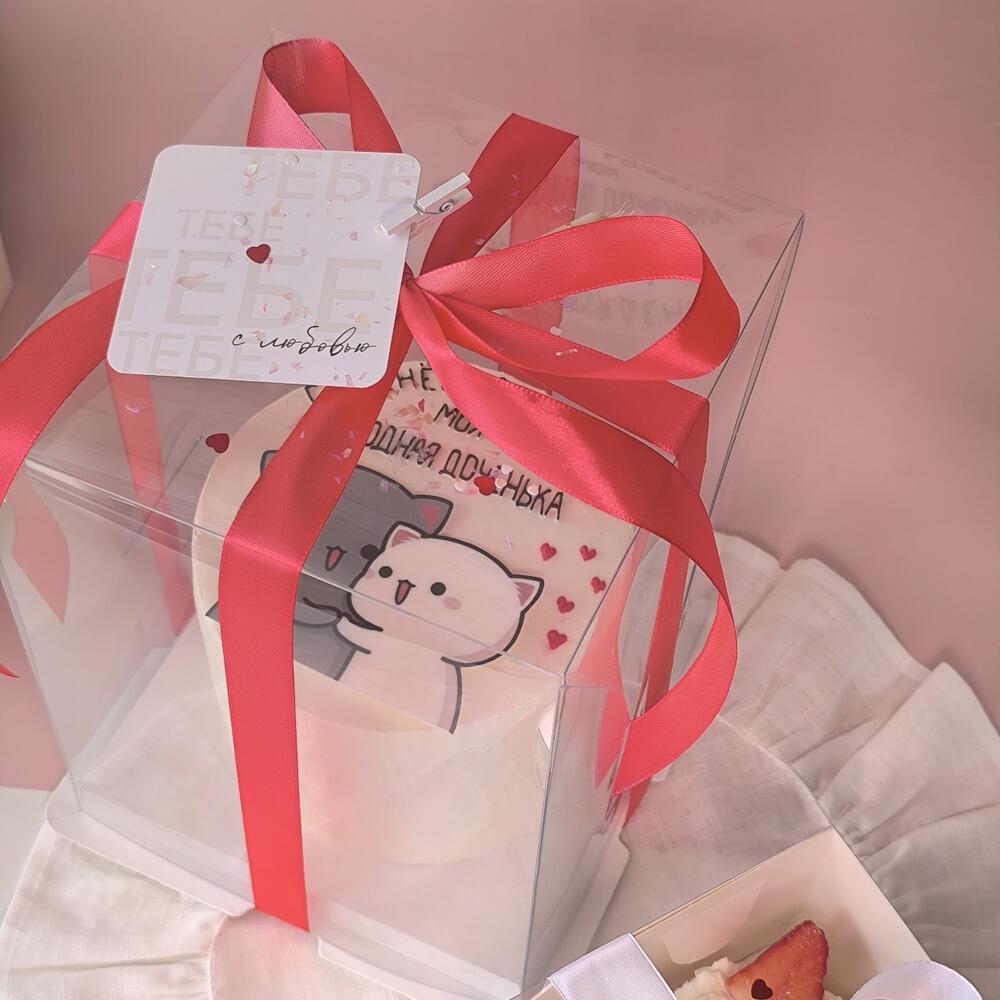 Бенто-торт 650гр котики