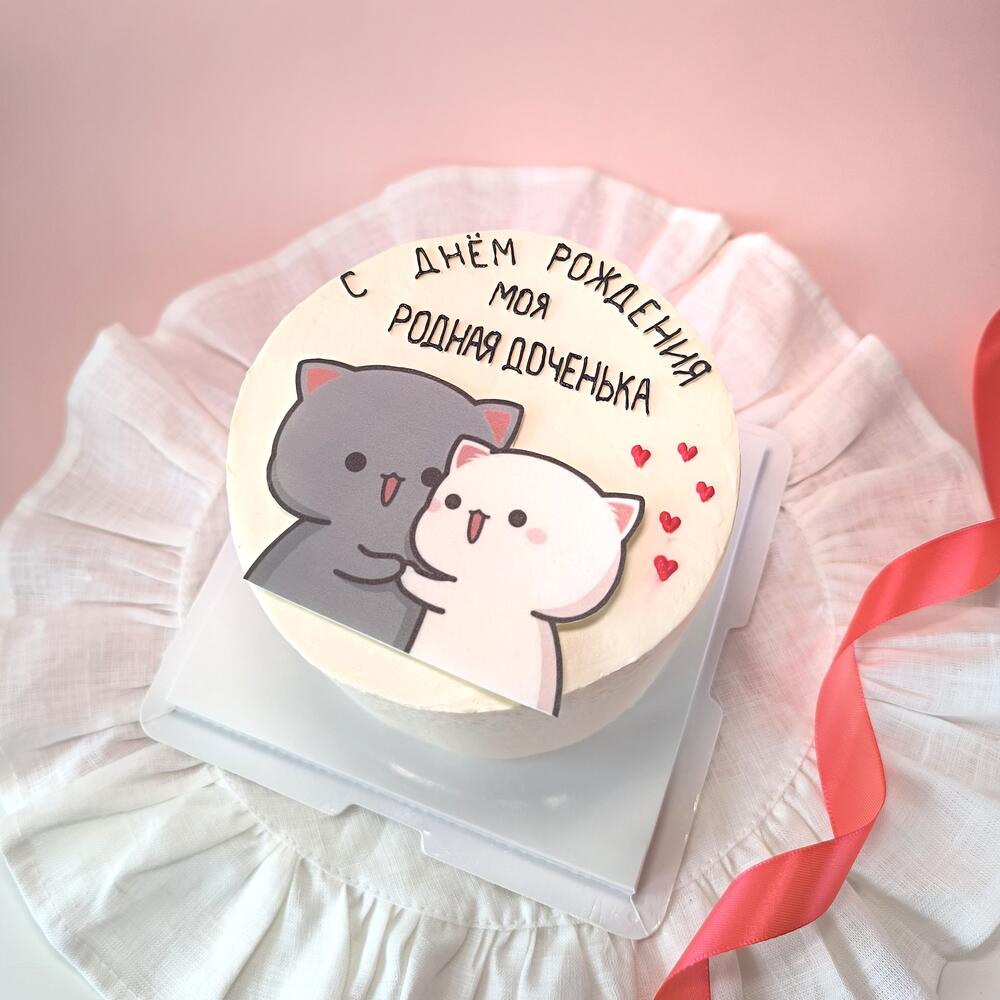 Бенто-торт 650гр котики