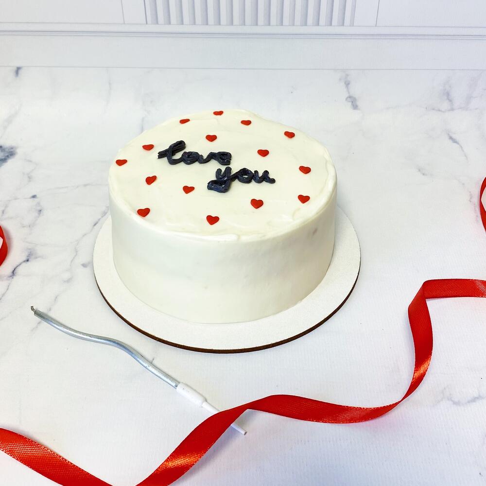 Бенто торт 700 гр. с индивидуальной надписью