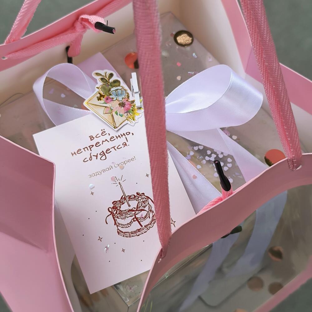 Бенто торт (750гр) в стиле Ламбет / трендовый торт для девушки