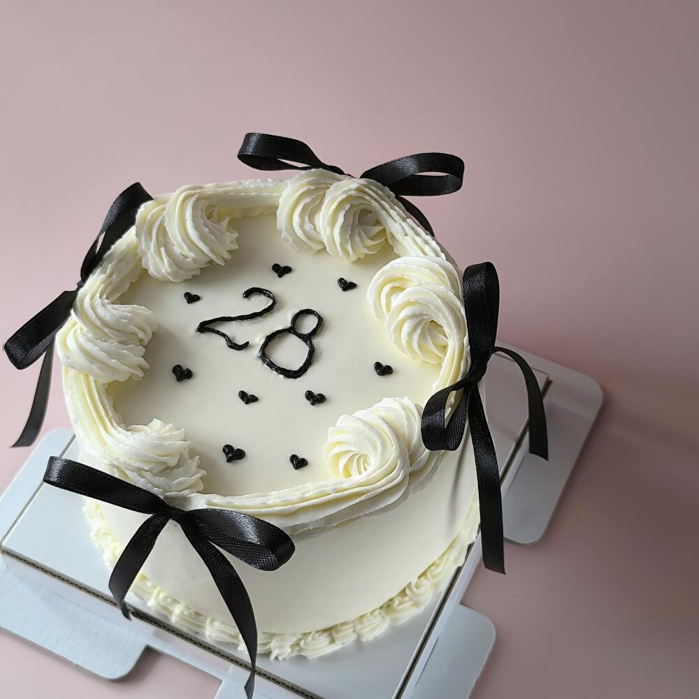 Бенто торт (750гр) в стиле Ламбет / трендовый торт для девушки