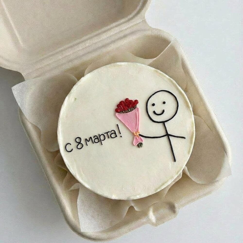 Бенто торт 8 марта девушке жене женщине любимой