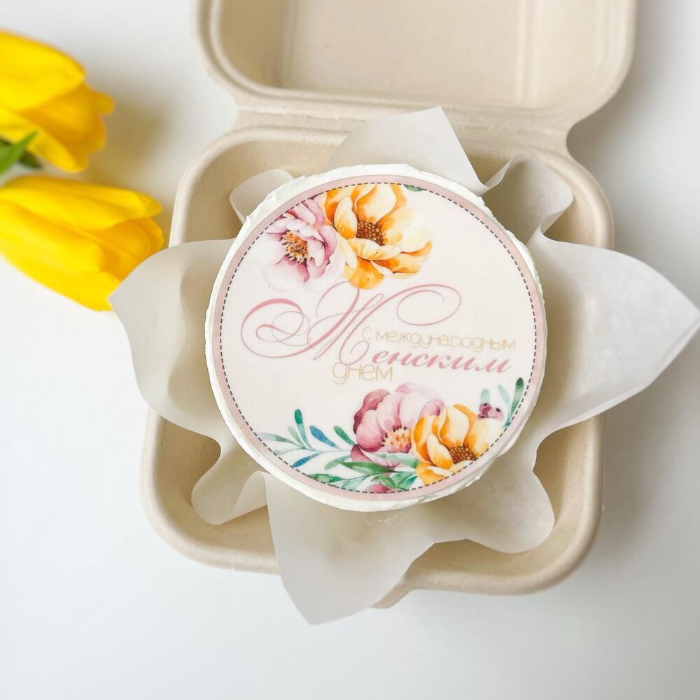 Бенто-торт «8 марта» подарок коллеге, любимой, жене, бабушке