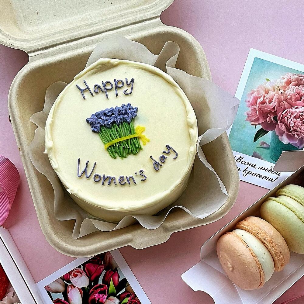 Бенто торт 8 марта в подарок любимой/жене/маме/коллеге