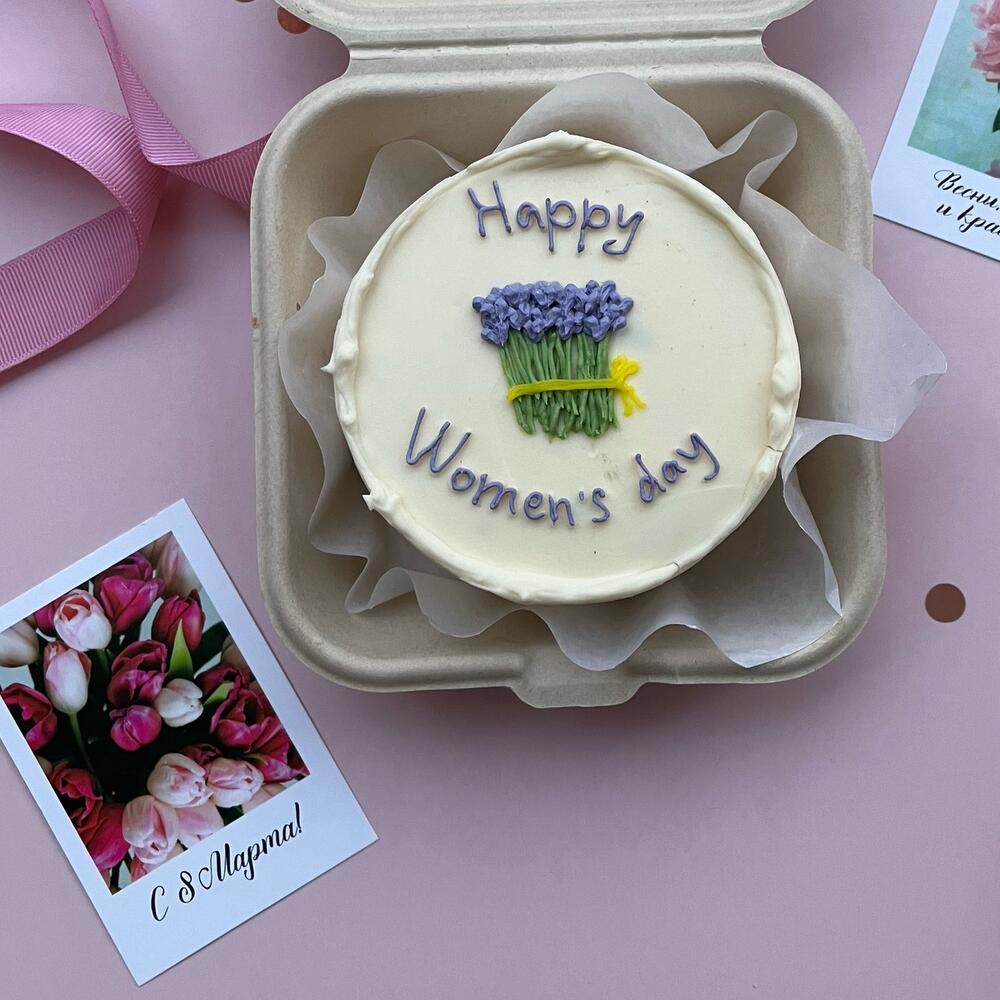 Бенто торт 8 марта в подарок любимой/жене/маме/коллеге