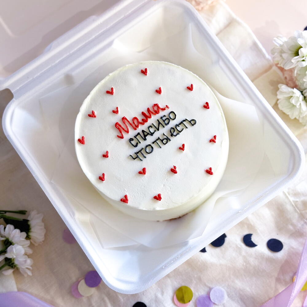 Бенто торт 800 гр на День матери