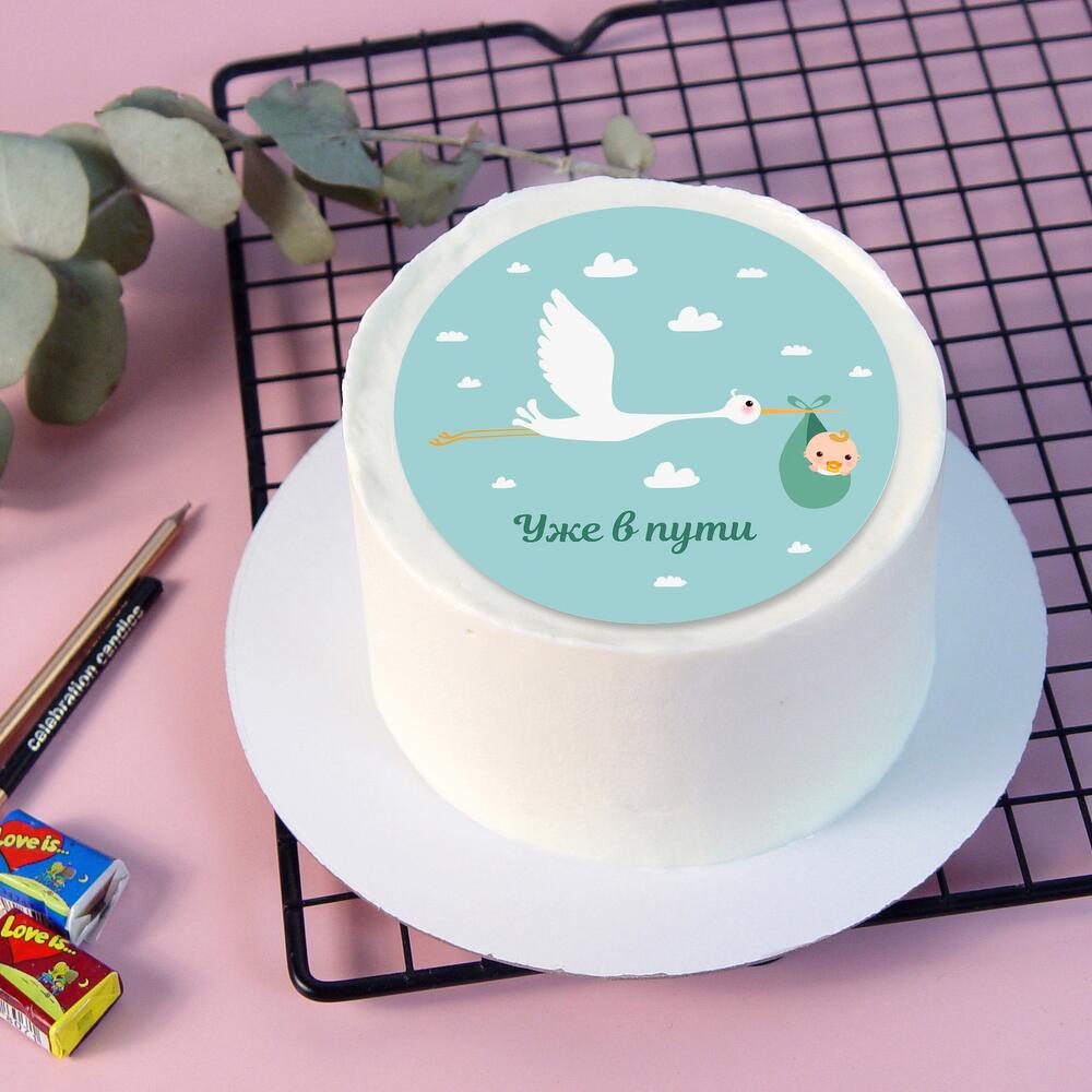 Бенто-торт Аист в пути