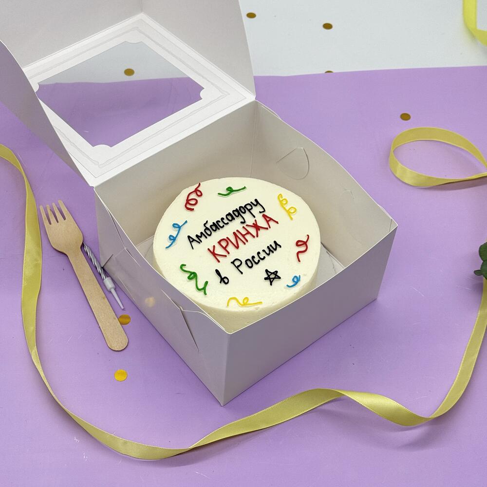 Бенто торт Амбассадору кринжа на День рождения