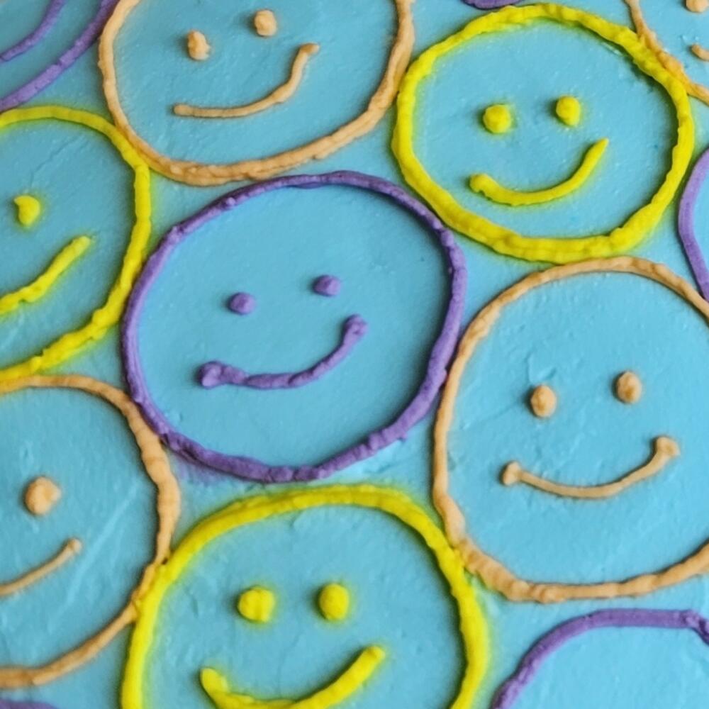 Бенто торт апельсин - ваниль без сахара