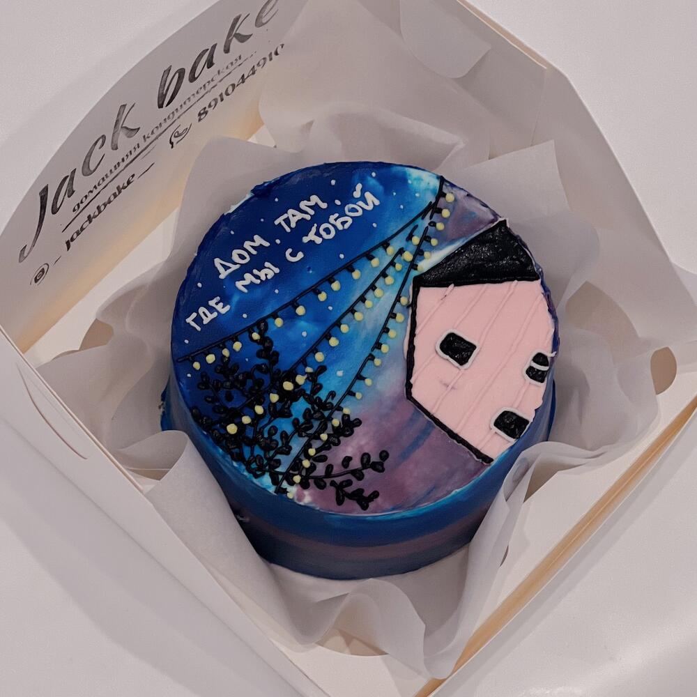 Бенто торт «атмосфера»