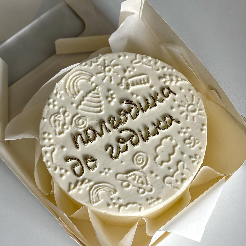 Бенто-торт «Ажурный»