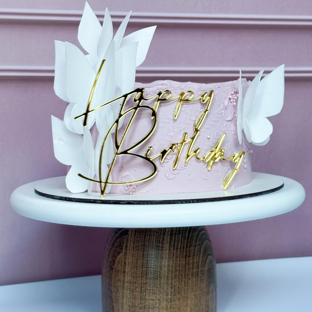 Бенто-торт «Бабочки»