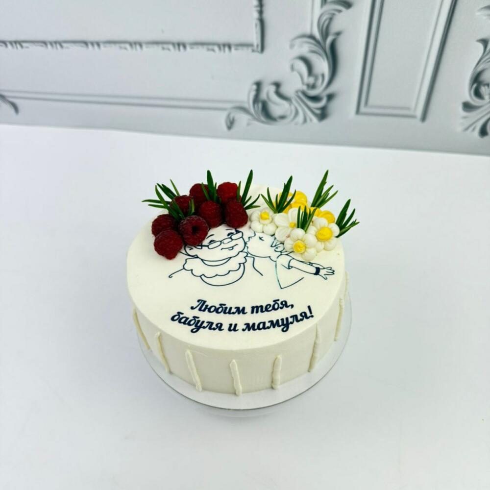 Бенто торт бабушке и маме