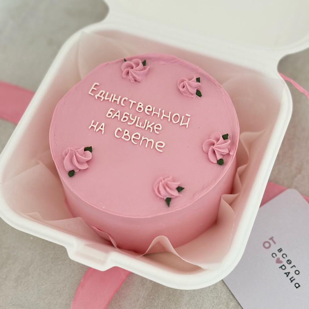 Бенто торт бабушке/маме/сестре на День матери