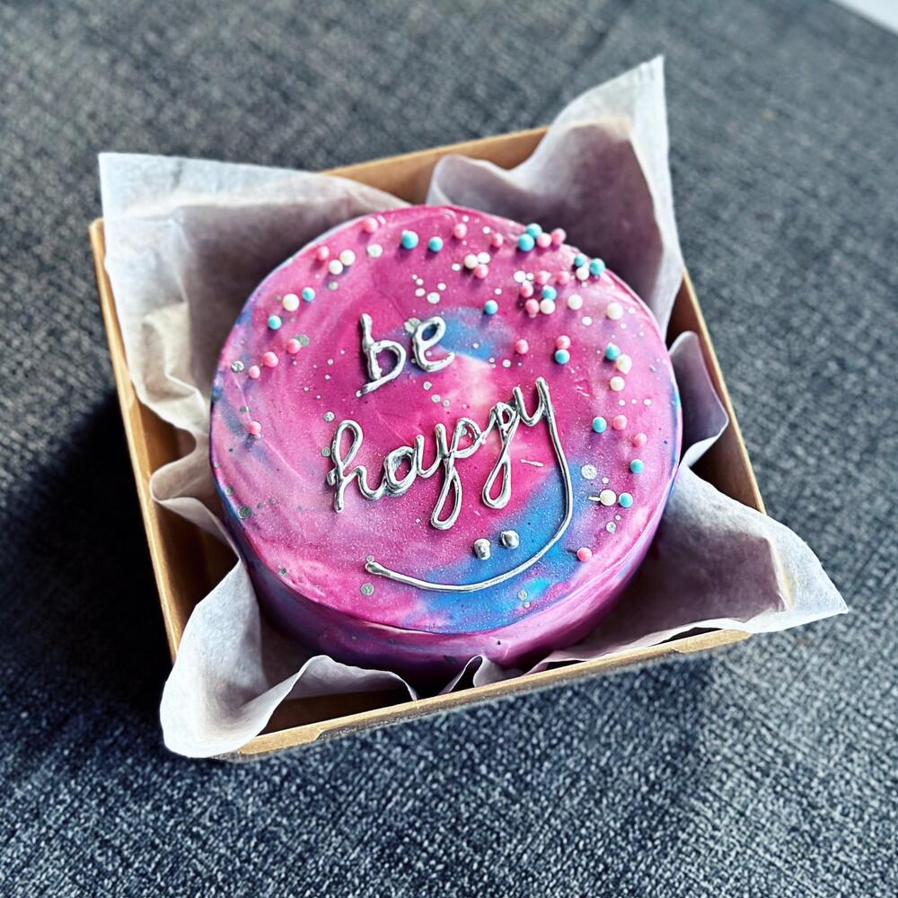 Бенто торт «Be Happy