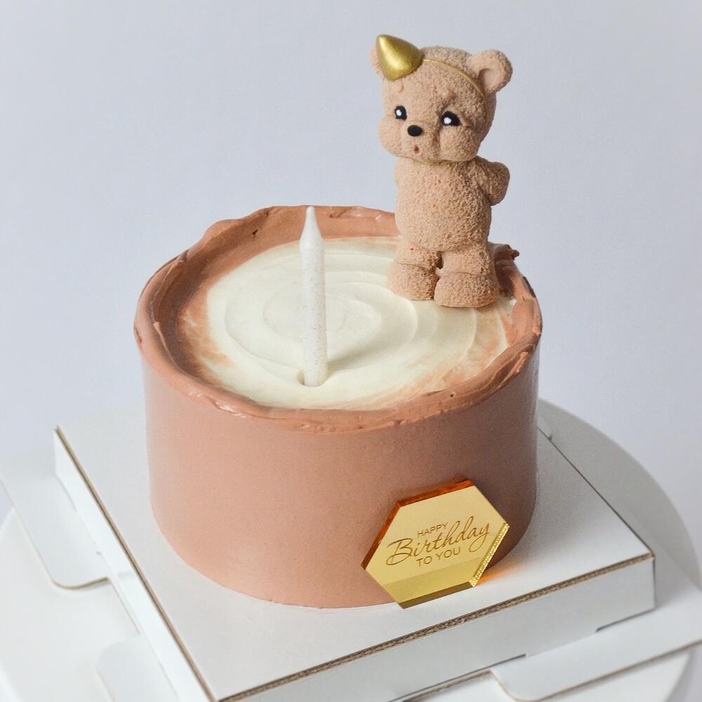 Бенто торт | Бенто с шоколадным мишкой