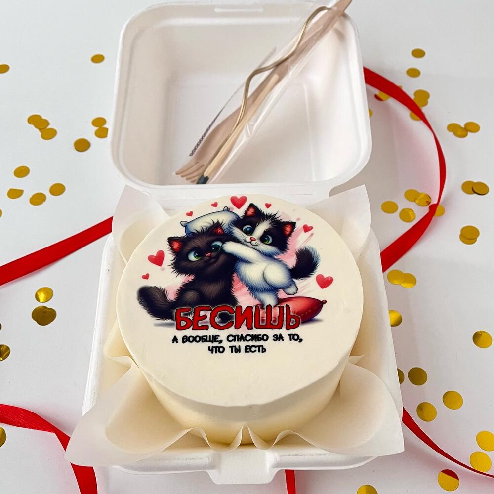 Бенто торт «Бесишь»