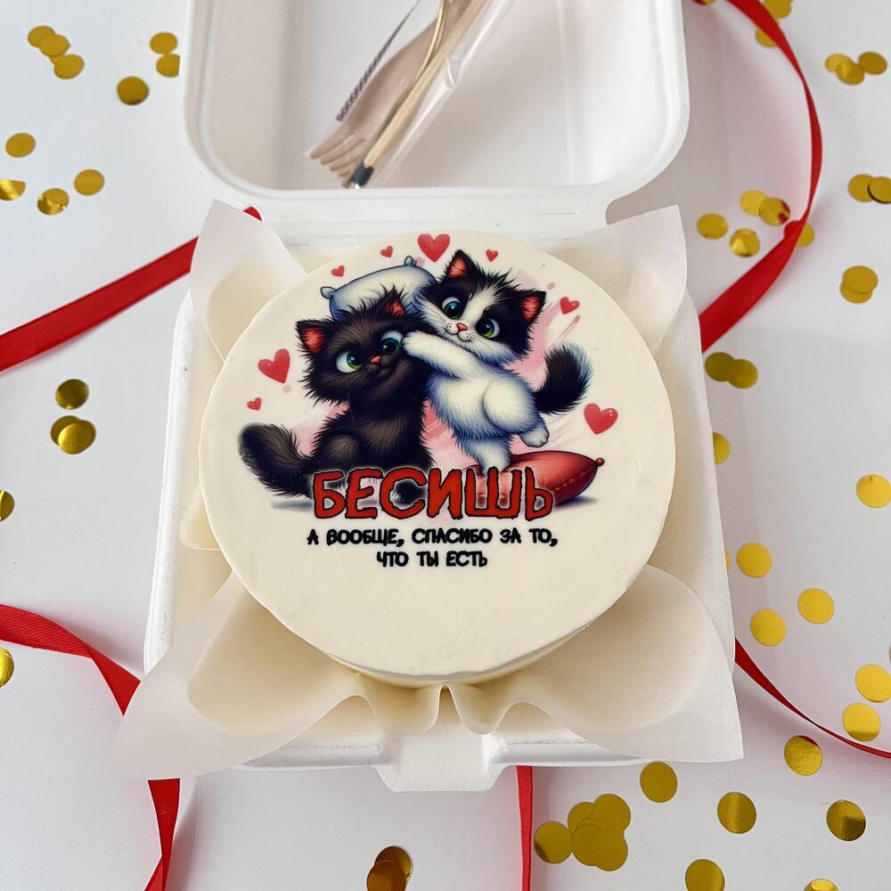 Бенто торт «Бесишь»