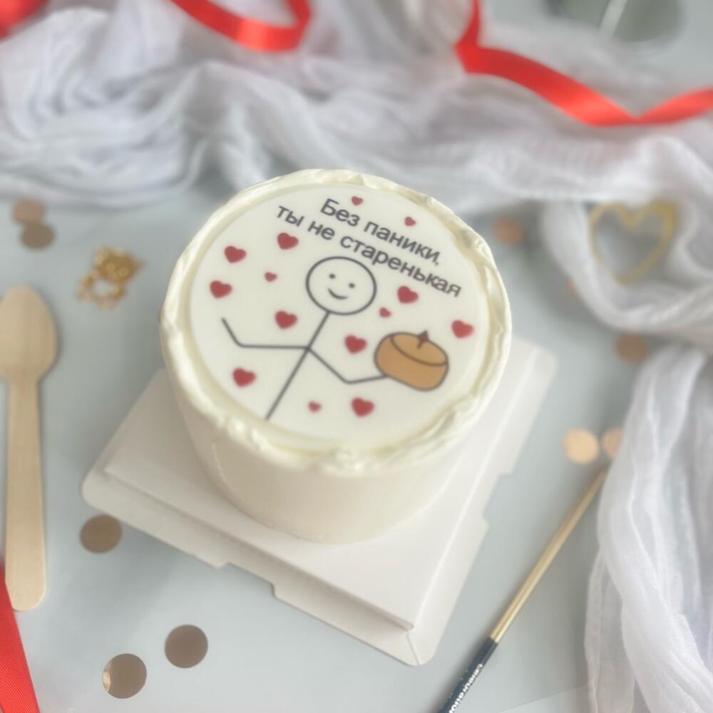 Бенто торт без паники в не старенький