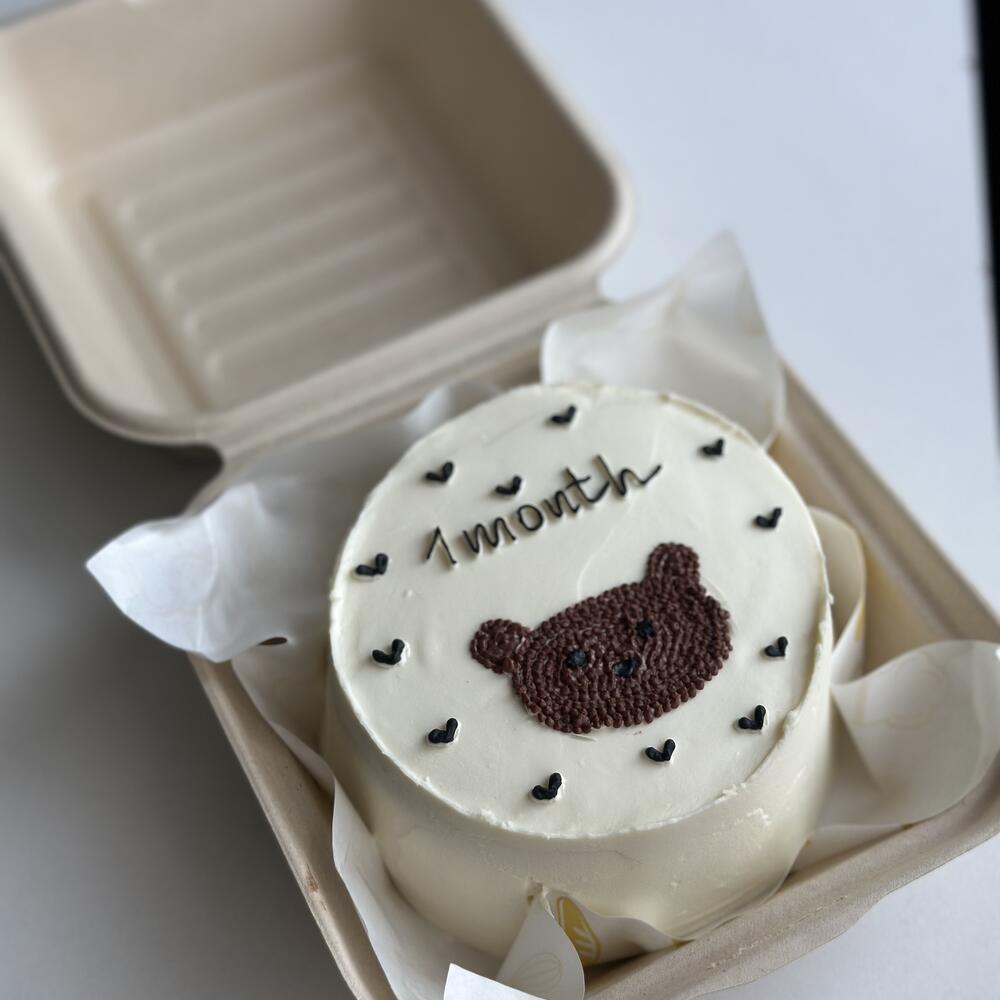 Бенто торт без сахара, лактозы и глютена (веганский торт, пп торт)