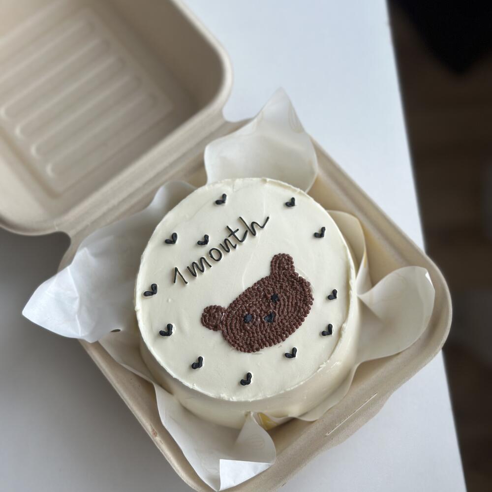 Бенто торт без сахара, лактозы и глютена (веганский торт, пп торт)