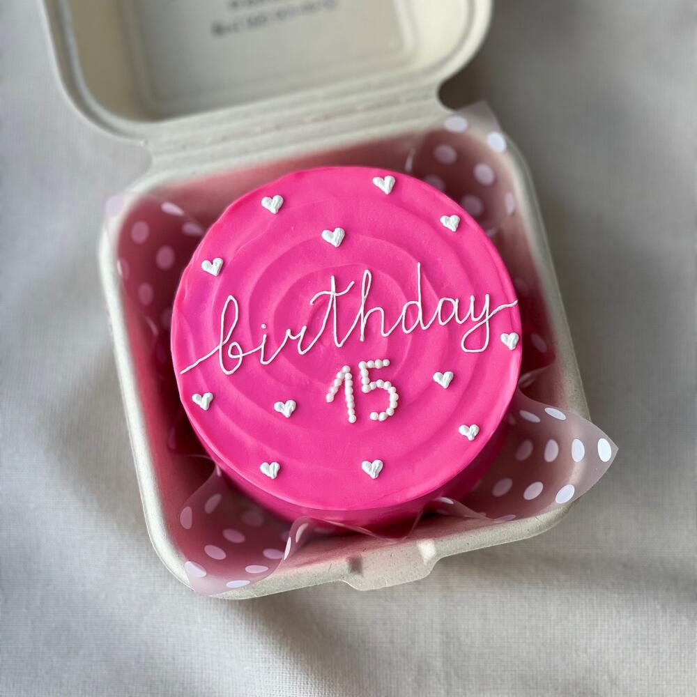 Бенто торт «birthday»