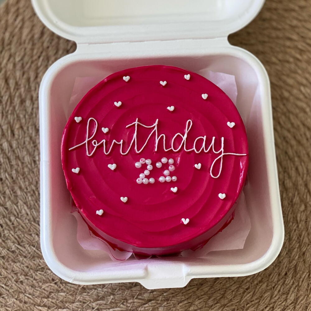 Бенто торт birthday 22