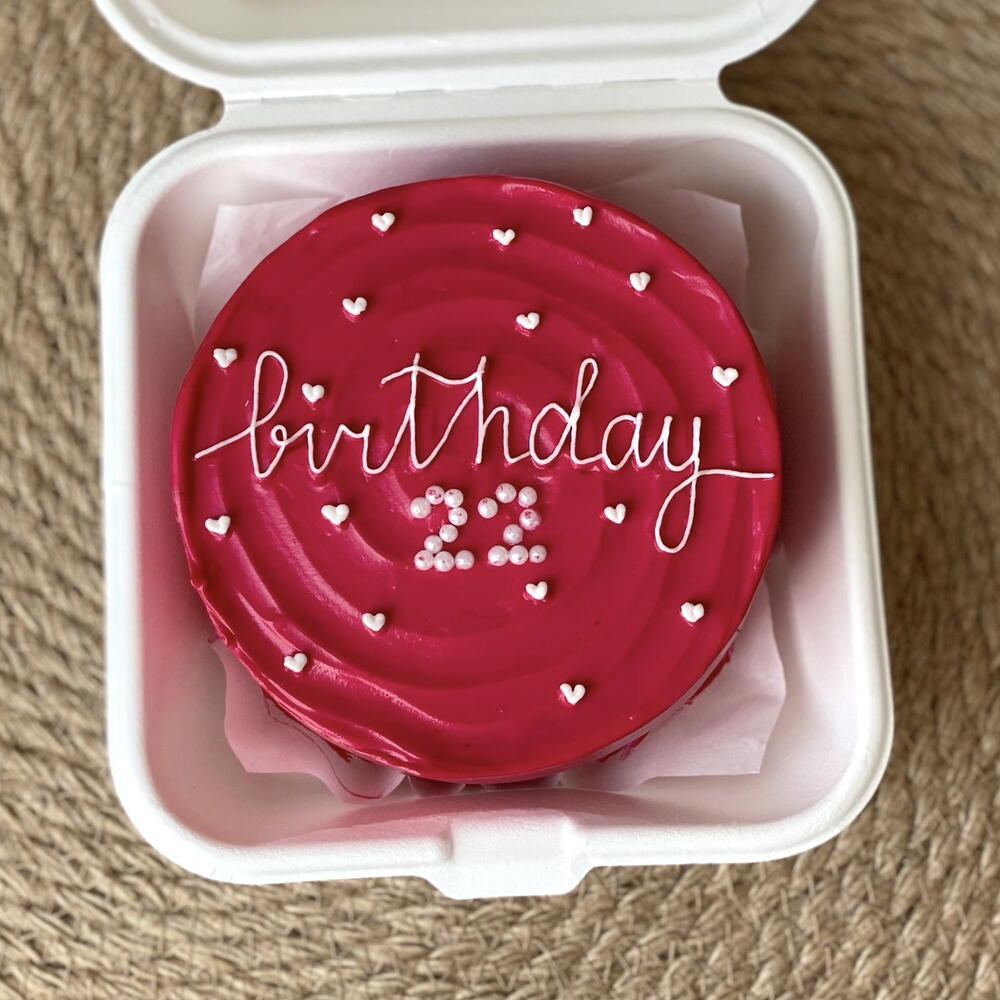 Бенто торт birthday 22