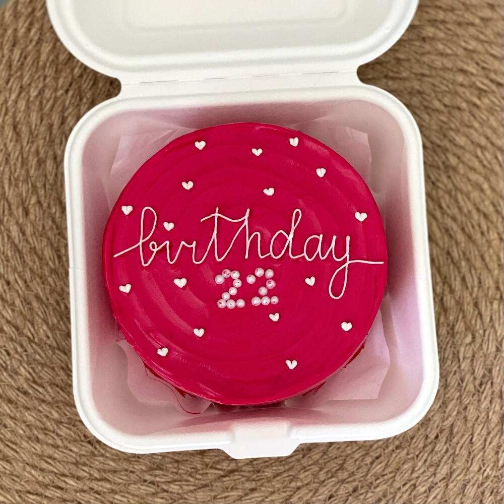 Бенто торт birthday 22