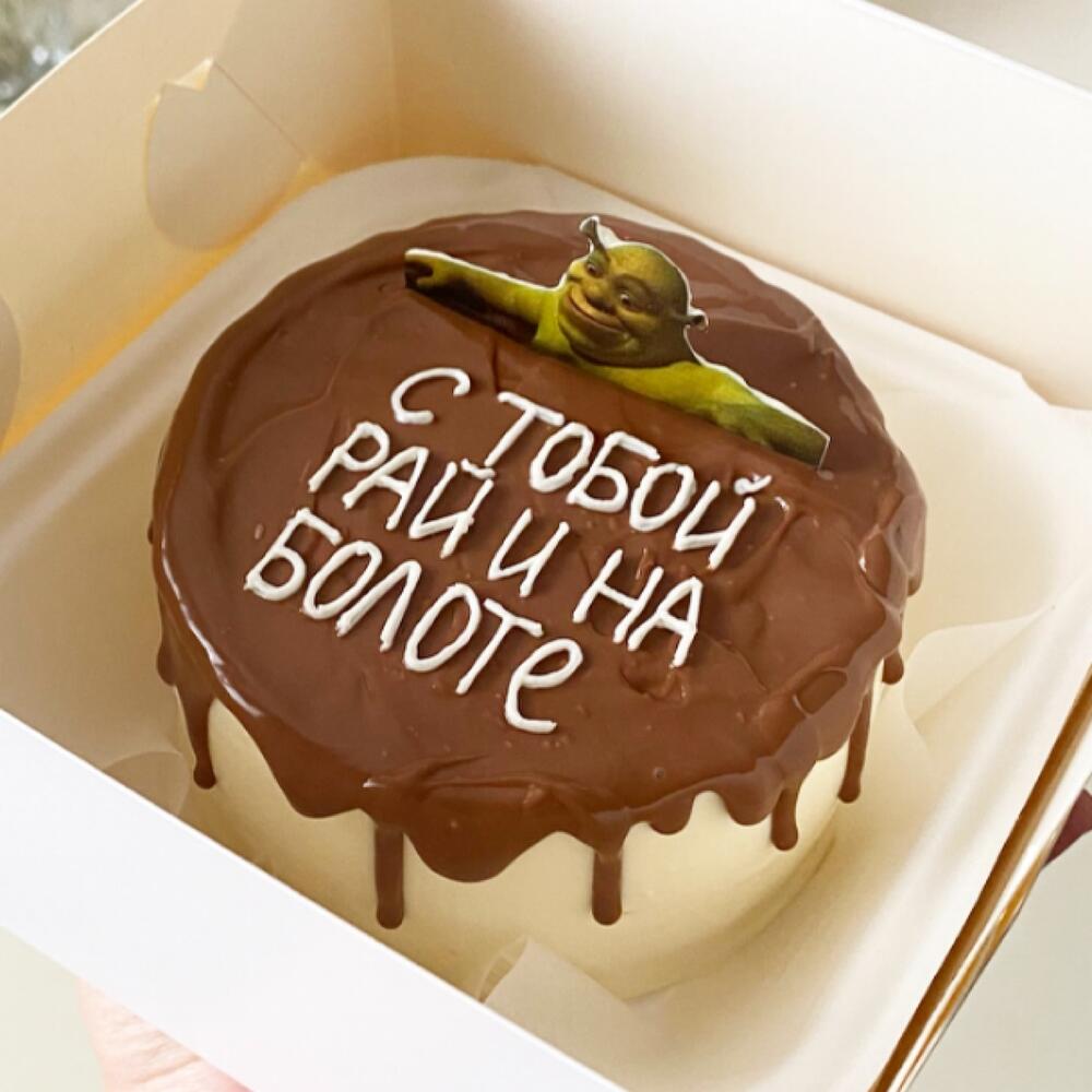 Бенто торт болото