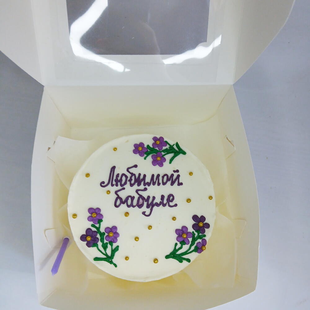 Бенто торт большой, любимой бабуле