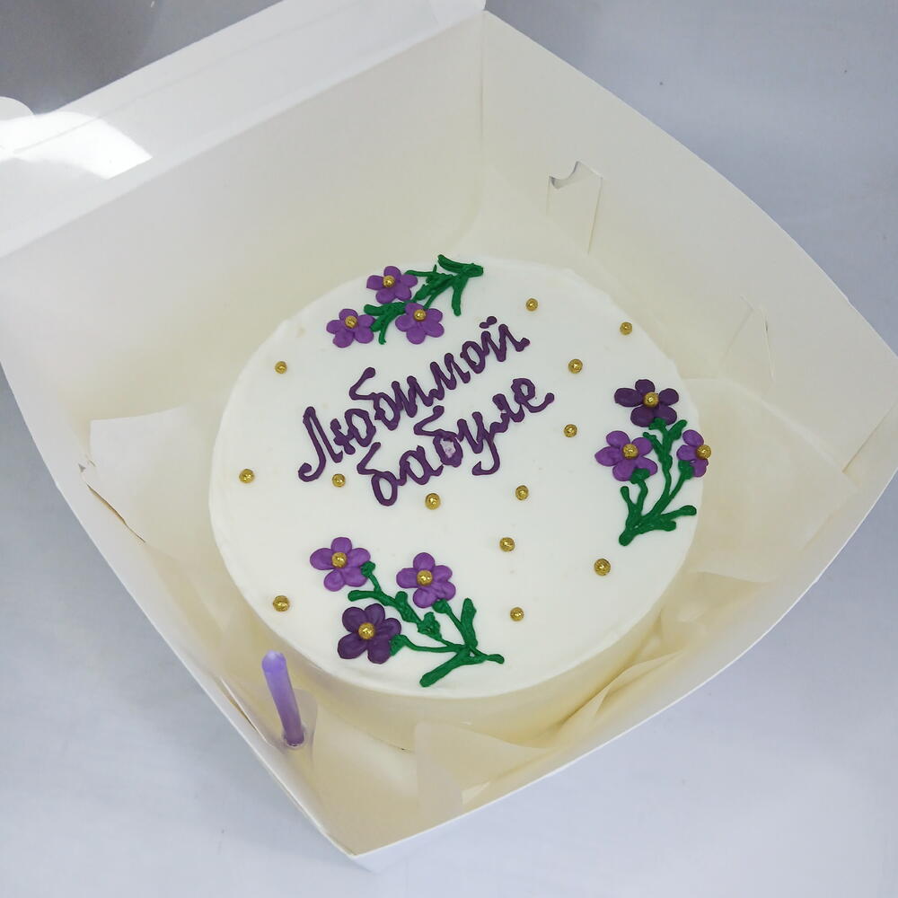 Бенто торт большой, любимой бабуле