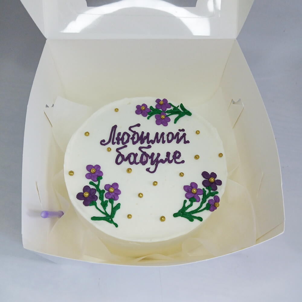 Бенто торт большой, любимой бабуле