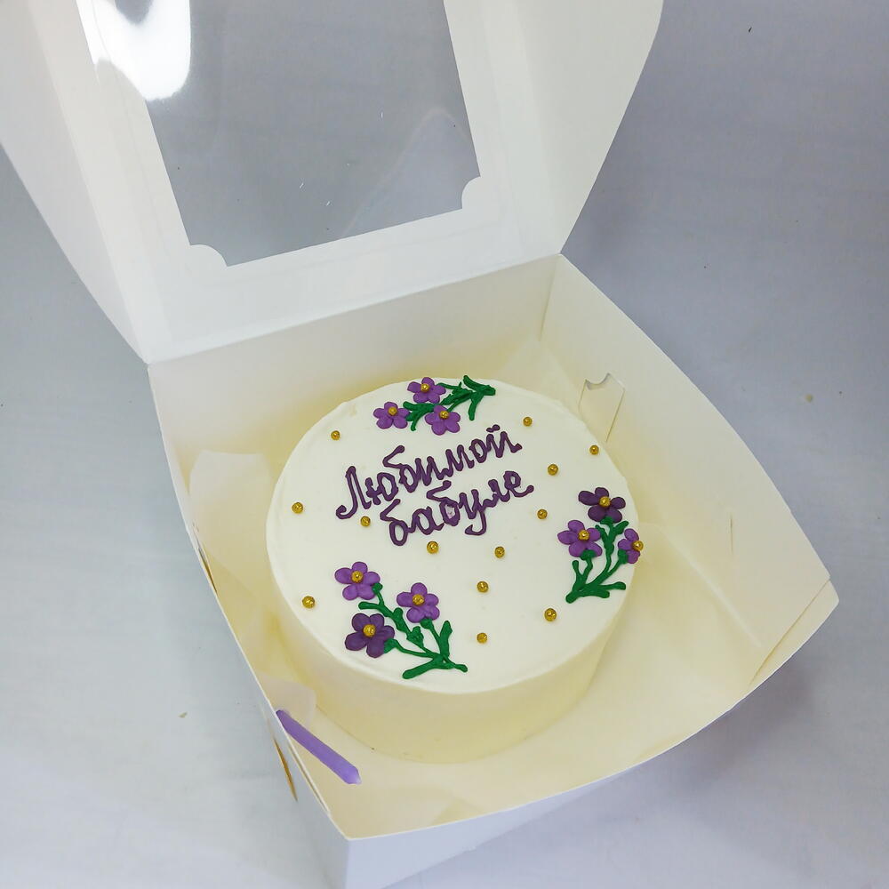 Бенто торт большой, любимой бабуле