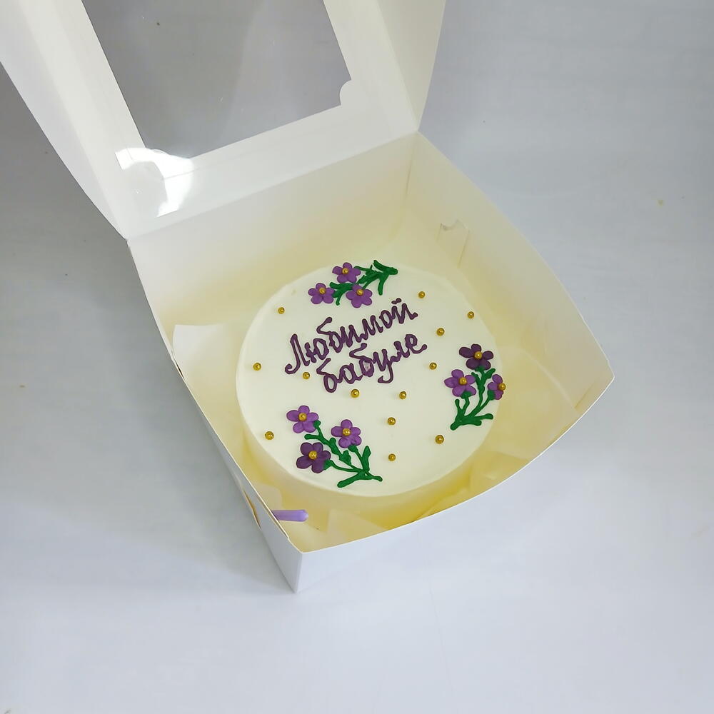 Бенто торт большой, любимой бабуле