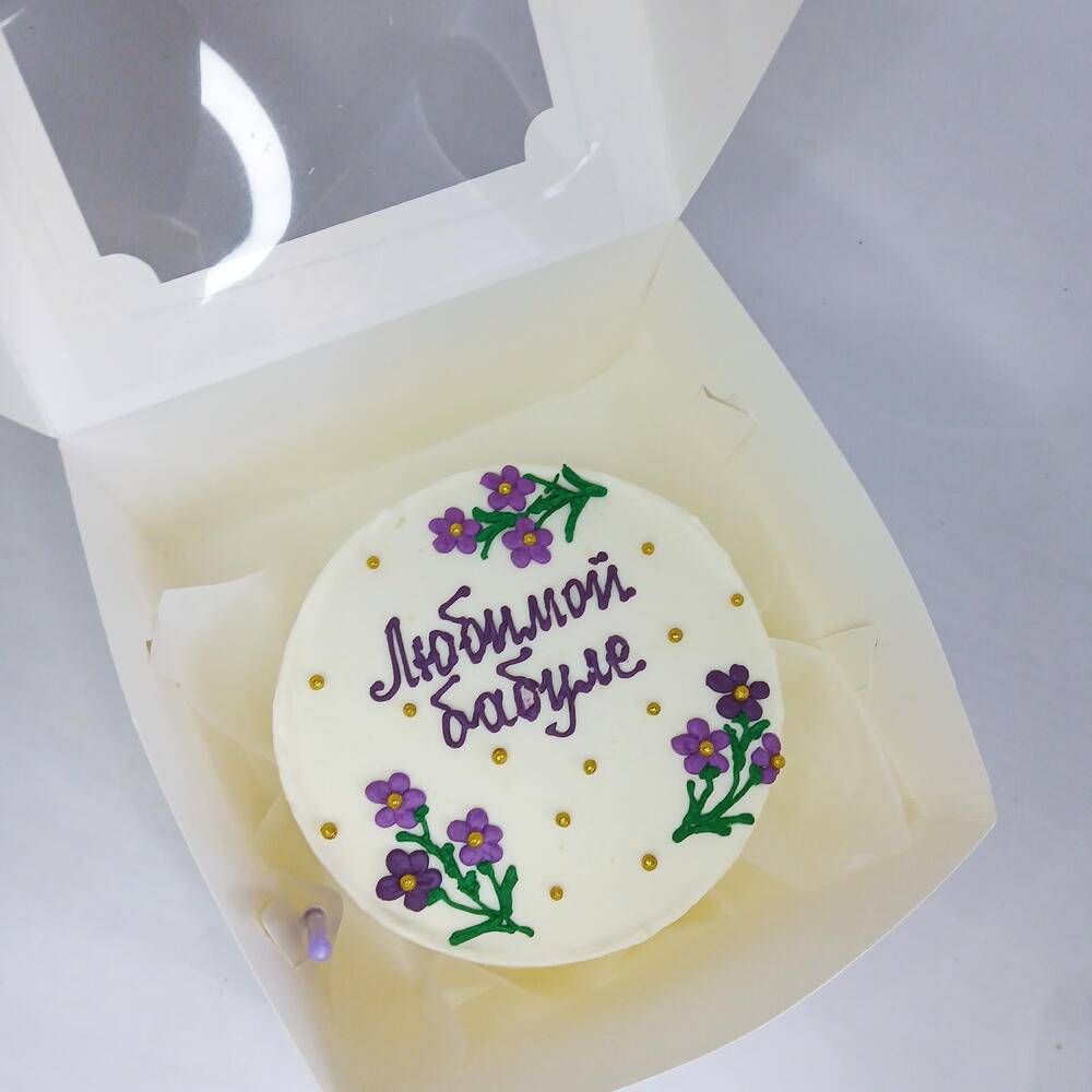 Бенто торт большой, любимой бабуле