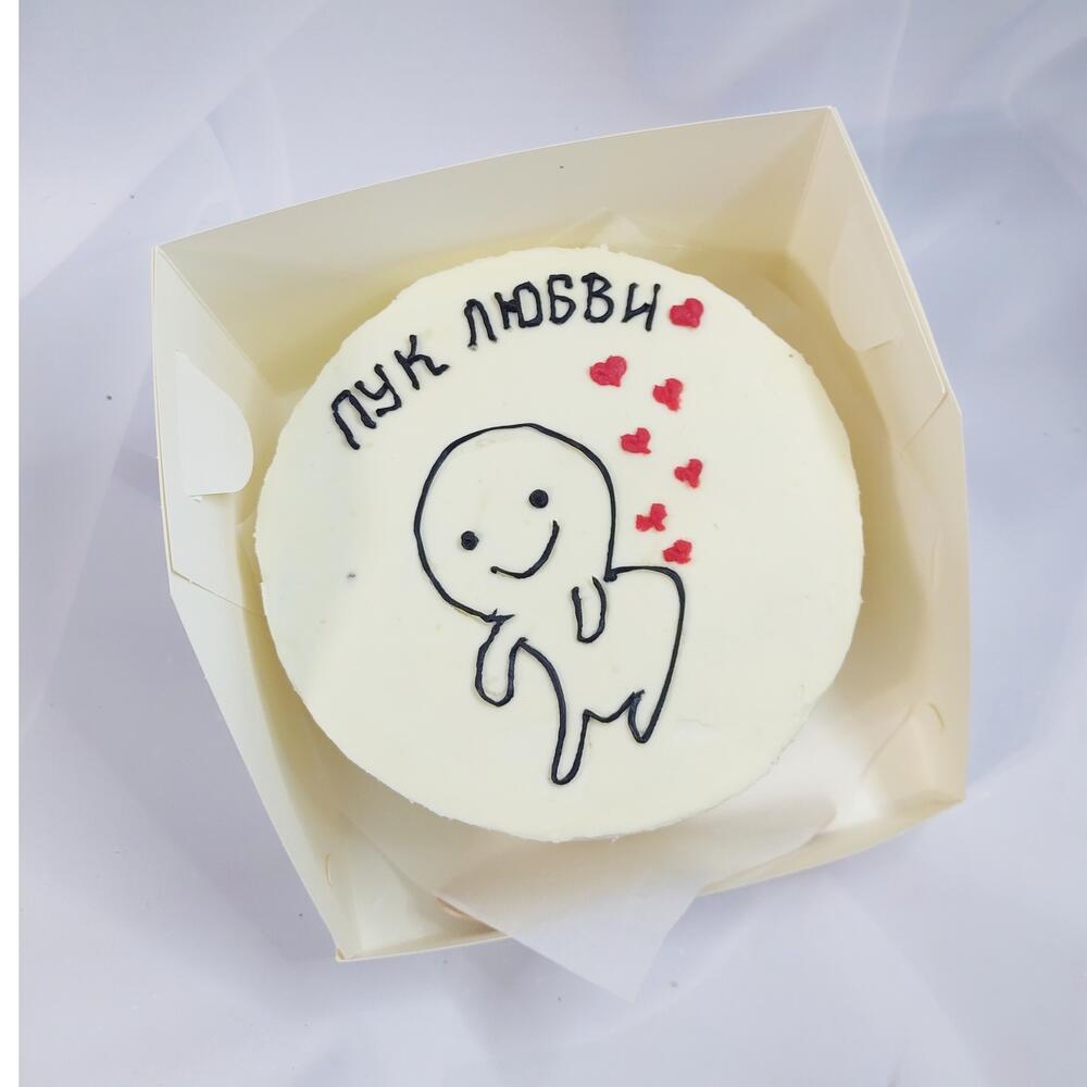 Бенто торт большой (пук любви)