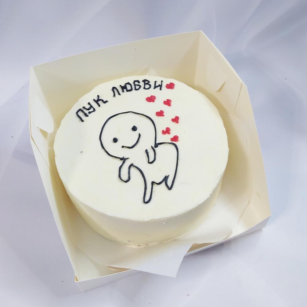 Бенто торт большой (пук любви)