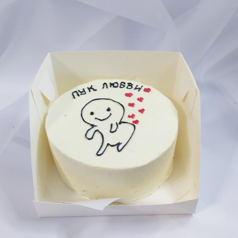 Бенто торт большой (пук любви)