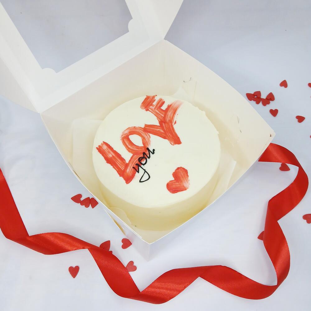 Бенто торт (большой)love you (люблю)